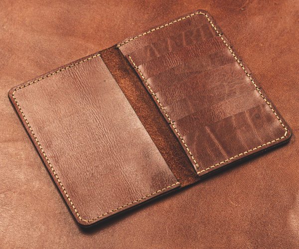 Brown Long Bifold Wallet