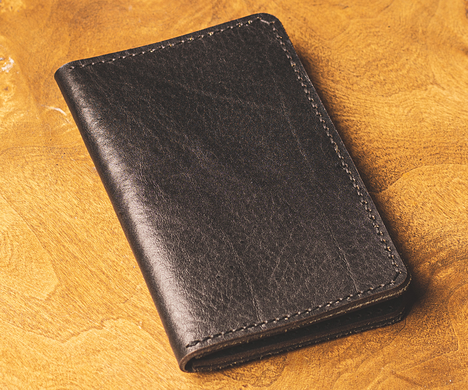 Black Long Bifold Wallet